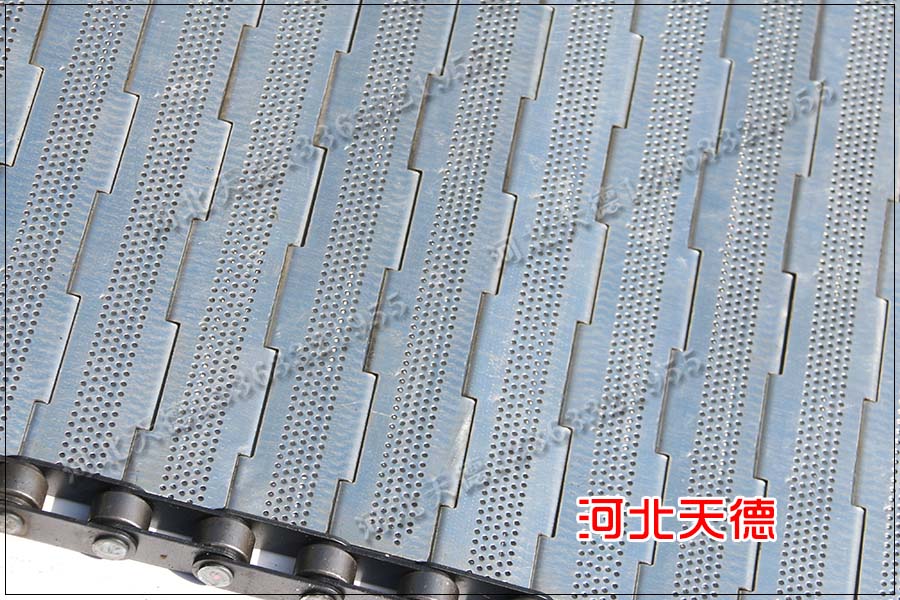 耐高溫金屬板折彎輸送帶