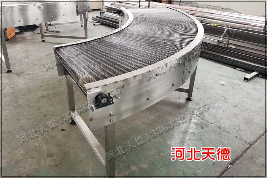 鏈條網(wǎng)帶轉(zhuǎn)彎機