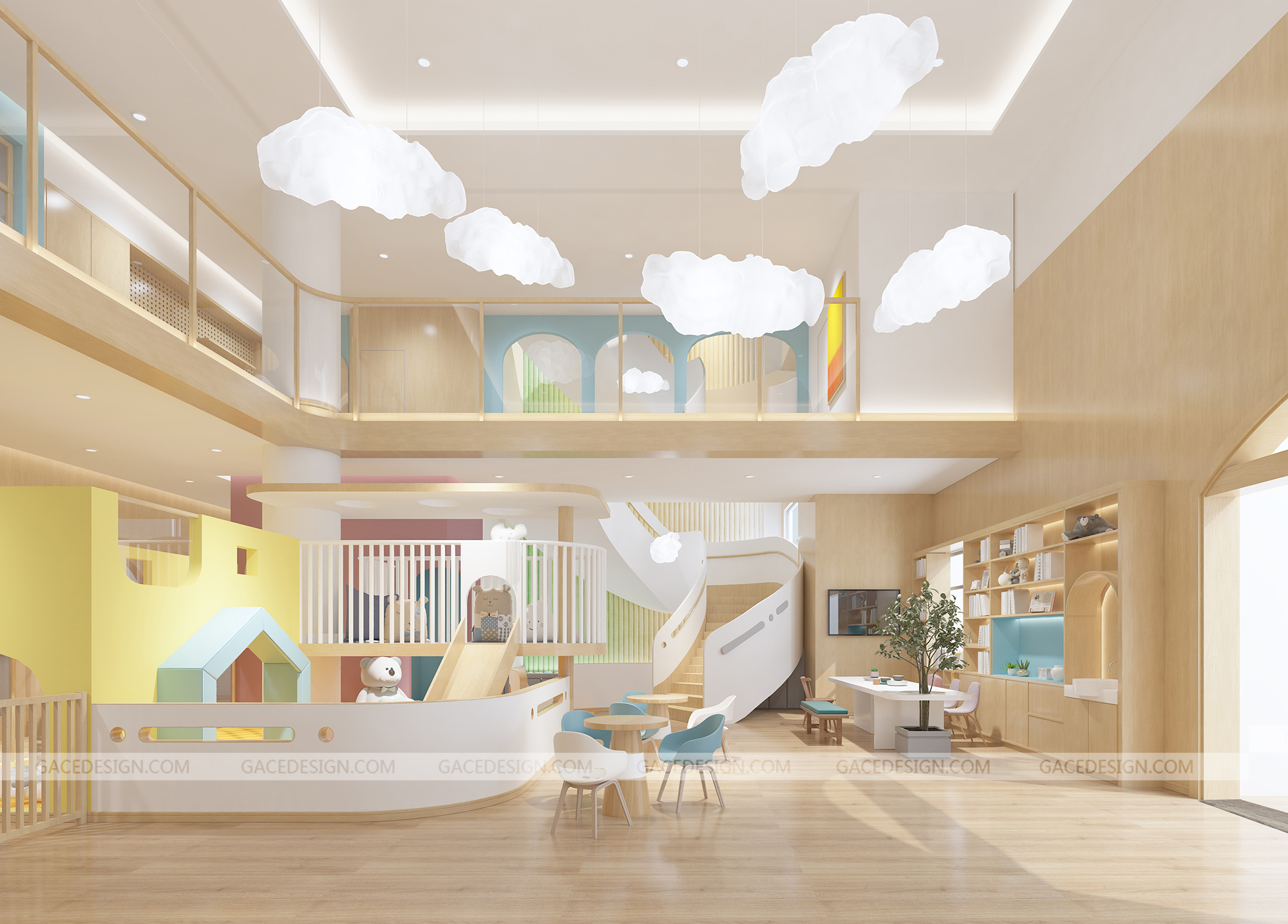 幼兒園吊頂怎么設計才好看？